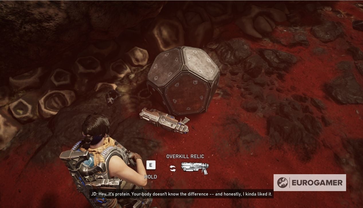 Gears 5 Relic Weapon locations Where to find the Lancer Relic, Boltok